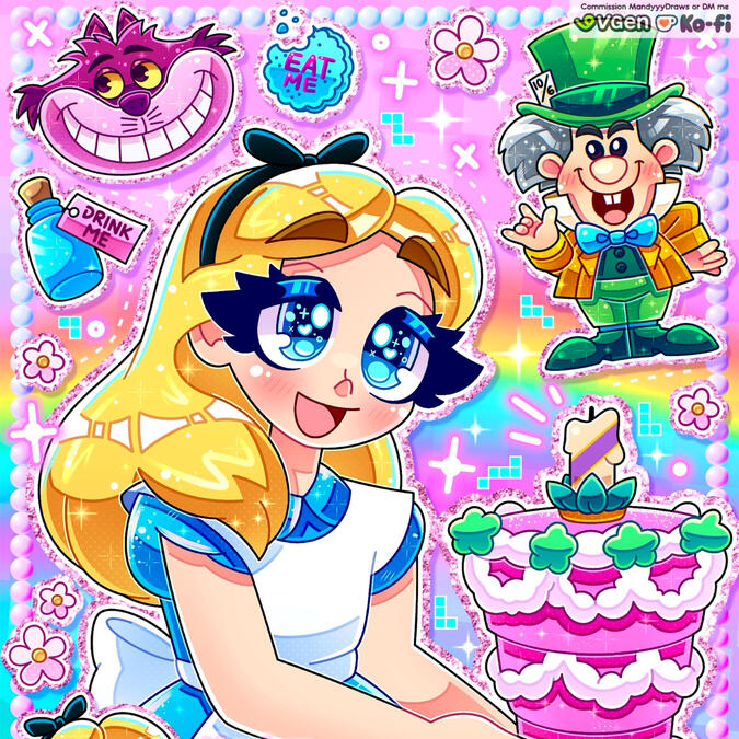 Alice in Wonderland fanart